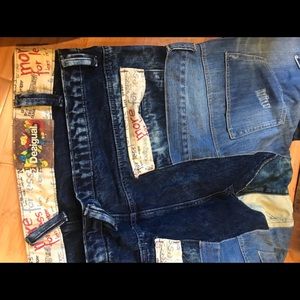 Low crotch Desigual Jean